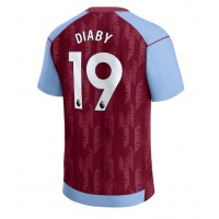 Aston Villa Moussa Diaby #19 Hemmatröja 2023-24 Korta ärmar